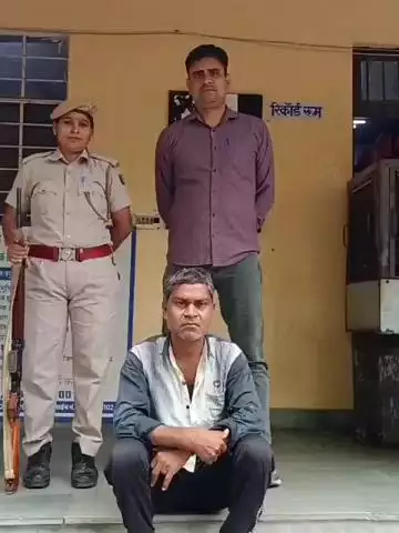 अलवर: कोतवाली पुलिस ने अवैध शराब के साथ एक आरोपी को प्रताप बंध से किया गिरफ्तार