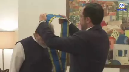 PM Modi Conferred Cyprus’ Highest Civilian Honour by President Christodulides