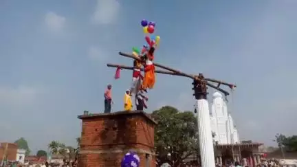 आज टोंगी का मंडा पूजा हुआ समाप्त...#local01news
