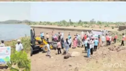 नपा मलाजखंड ने जलगंगा अभियान के तहत करमसरा जलाशय को दिया नया रूप