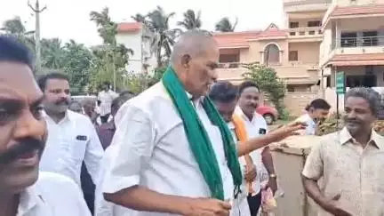அகஸ்தீஸ்வரம்: நிலப்பாறையில் திருமூலர் கால்வாயில் இருந்து ராதாபுரம் கால்வாய்க்கு தண்ணீரை சபாநாயகர் திறந்து வைத்தார்