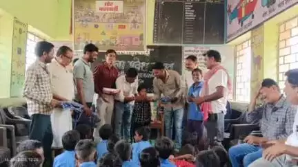 सिमगा: करहूल में शाला प्रवेशोत्सव कार्यक्रम हर्षोल्लास के साथ संपन्न