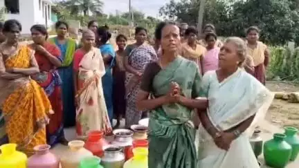 గంగాధర నెల్లూరు: నెల్లేపల్లి పంచాయతీ లక్ష్మీరెడ్డిపల్లి హరిజనవాడలో నీటి సమస్యను పరిష్కరించండి