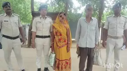 ओबरा: ओबरा के जियादीपुर महिला हत्या मामले में पुलिस ने महज 12 घंटे में दो अभियुक्तों को किया गिरफ्तार