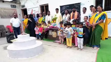 जालना: चंदनझीरा येथे श्री शिवाजीराव शेंडगे विद्यालयात शाळा प्रवेश उत्सव मोठ्या उत्साहात साजरा..