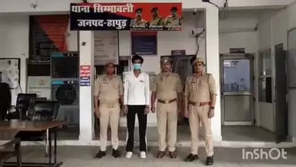 गढ़मुक्तेश्वर: गांव ततारपुर अंडरपास के समीप से पुलिस ने किशोरी का अपहरण करने वाले फरार अभियुक्त को किया गिरफ्तार