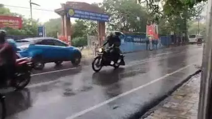 जगदीशपुर: भागलपुर वासियों को झुलसाती गर्मी और उमस से मिली राहत, सोमवार दोपहर हुई बारिश