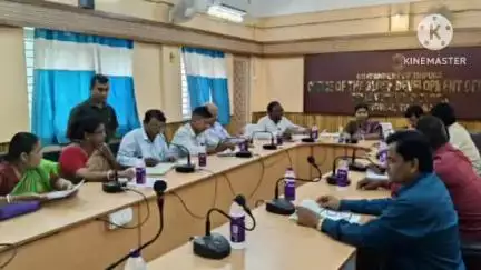 তেলিয়ামুড়া: তেলিয়ামুড়া ব্লক অফিসের কনফারেন্স হলে তেলিয়ামুড়া পঞ্চায়েত সমিতির অর্থ বিষয়ক স্থায়ী কমিটির সাধারণ সভা অনুষ্ঠিত হয়