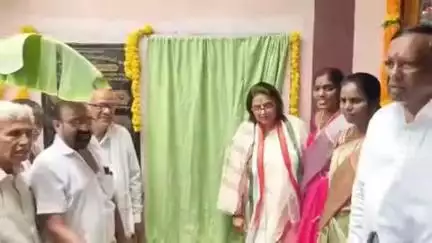 కోదాడ: చిమిర్యాల జీపీ భవనాన్ని ప్రారంభించిన ఎమ్మెల్యే పద్మావతి
