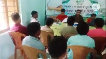 নয়াগ্রাম: আগামী বিধানসভা নির্বাচন ও ২১ শে জুলাই কে সামনে রেখে বেড়াজাল অঞ্চলে আয়োজিত হল তৃনমূলের অঞ্চল কমিটির গুরুত্বপূর্ণ বৈঠক