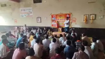 बड़वानी: मोदी सरकार के 11 वर्ष पूर्ण होने पर अंजड़ में 'संकल्प से सिद्धि अभियान' के तहत मंडल स्तरीय कार्यशाला का हुआ आयोजन