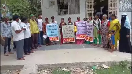 పాణ్యం: కూటమి ప్రభుత్వం ప్రకటించిన ఇళ్ల స్థలాలను మంజూరు చేయాలి: షరీన్ నగర్‌లో CPM వార్డు కార్యదర్శి ఏసురాజు