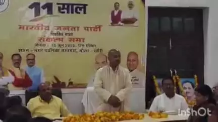 गोला गोकरणनाथ: गोला नगर पालिका में 11 वर्ष के शासन में भारत आर्थिक, सामाजिक, राजनीतिक एवं सैन्य शक्ति के रूप में ताकतवर हुआ है: वासुदेव