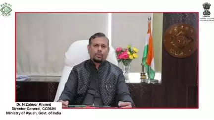 Dr N Zaheer Ahmed, Director General, CCRUM, elaborating one of the core method of Unani Medicine. 
Please listen 🎶