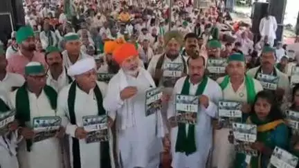 हरिद्वार: लालजीवाला में भाकियू टिकैत के किसान महाकुंभ की शुरुआत, राकेश टिकैत ने जारी किया 11 साल 11 सवाल कैलेंडर