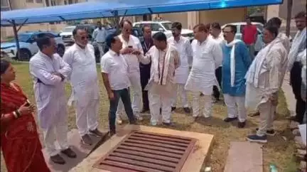 शिवपुरी नगर: संतुष्टि अपार्टमेंट हादसे पर विधायक पंकज उपाध्याय और कैलाश कुशवाह ने जताया दुख, कार्रवाई पर उठाए सवाल