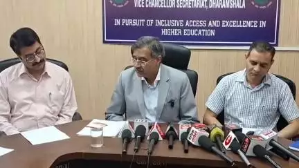 धर्मशाला: आईआईआरएफ रैंकिंग 2025 में सीयू ने आठवां स्थान हासिल किया, धर्मशाला में बोले CUHP कुलपति प्रो SP बंसल