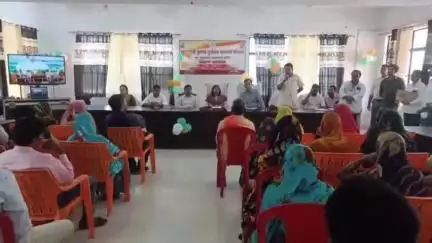 शाहबाद: तहसील सभागार में कृषक दुर्घटना कल्याण योजना के अंतर्गत लाभार्थियों दी गई सहायता राशि