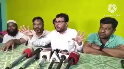বালিজানা: 'জিলা প্ৰশাসনৰ উচ্ছেদ অমানৱীয়', বলদমাৰীস্থিত জিলা সাংবাদিক সন্থাৰ কাৰ্যালয়ত হাচিলাবিলৰ উচ্ছেদক লৈ এআইইউডিএফৰ সংবাদ মেল