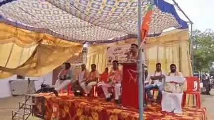 शहपुरा: मानिकपुर गांव में मोदी सरकार के 11 साल पूरे होने पर जनकल्याणकारी योजनाओं के जन जागरण के लिए भारत संकल्प सभा आयोजित