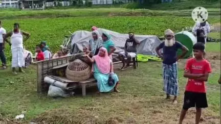 বালিজানা: হাচিলা বিলত চলিল জিলা প্ৰশাসনৰ উচ্ছেদ অভিযান, পুৱাৰ পৰাই ২০ খন এক্সকেভেটৰৰে কেইবাটাও বাসগৃহত চলালে উচ্ছেদ