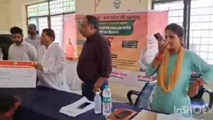 बिंदकी: बिंदकी में मुख्यमंत्री कृषक दुर्घटना कल्याण योजना के अंतर्गत 20 आश्रितों को दी गई ₹93 लाख 50 हजार की सहायता