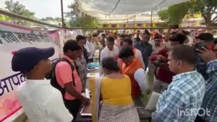 कोंडागांव: धरती आबा जनजातीय ग्राम उत्कर्ष अभियान के तहत बुनागांव और मारागांव में शिविर का आयोजन, सांसद महेश कश्यप हुए शामिल