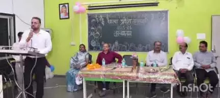 राजनांदगांव: शहर के पदुमलाल पुन्नालाल बक्शी उत्कृष्ट अंग्रेजी माध्यम स्कूल में शाला प्रवेश उत्सव कार्यक्रम में कलेक्टर शामिल हुए