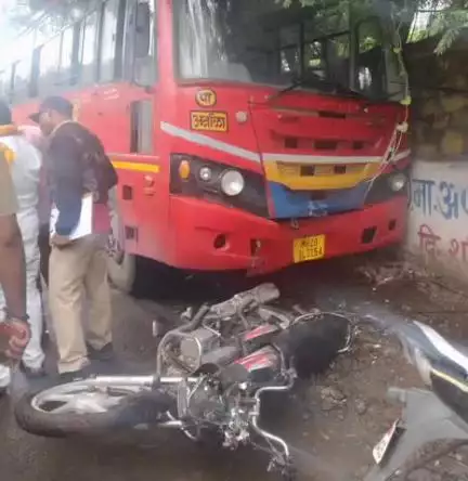 नाशिक: बस चालकाचे नियंत्रण सुटल्याने मोठा अपघात; उपनगर सिग्नल येथे दोघांचा दुर्दैवी मृत्यू
