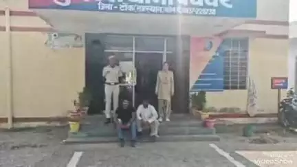 मालपुरा: पचेवर कस्बे में अम्बेडकर सर्किल की जाली तोड़ने के आरोप में पचेवर पुलिस ने 2 जनों को किया गिरफ्तार