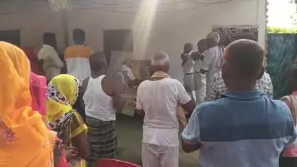 लंभुआ: बालमपुर गांव में बौद्ध धर्म अनुयायियों का भव्य समागम हुआ, जयघोष से गूंजा वातावरण