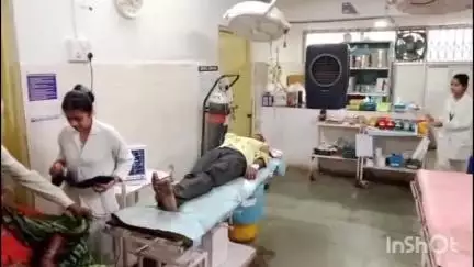 कटनी नगर: कटनी के भेडा ग्राम में किसान की ज़मीन पर कब्ज़े को लेकर मारपीट