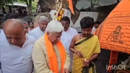 ಗಂಗಾವತಿ: ಅಂಜನಾದ್ರಿ ಬೆಟ್ಟಕ್ಕೆ ಪ್ರವಾಸೋದ್ಯಮ ಸಚಿವ ಎಚ್ ಕೆ ಪಾಟೀಲ್ ಭೇಟಿ,