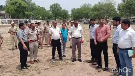 राजसमंद: माननीय मुख्यमंत्री की प्रस्तावित यात्रा को लेकर तैयारियां शुरू