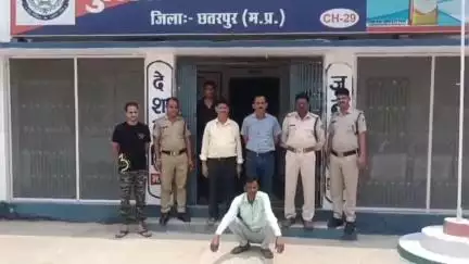 गौरिहार: गौरीहार थाना पुलिस ने ₹7000 के इनामी बदमाश को किया गिरफ्तार