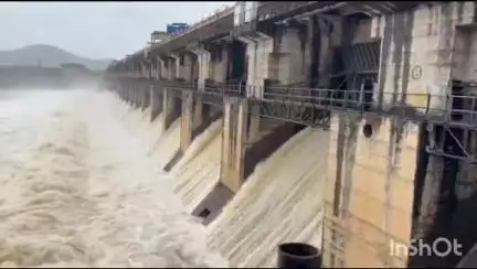 ಶಿವಮೊಗ್ಗ: ಮಲೆನಾಡಿನಲ್ಲಿ ಭಾರಿ ಮಳೆ, ಗಾಜನೂರಿನ ತುಂಗಾ ಜಲಾಶಯ ಭರ್ತಿ