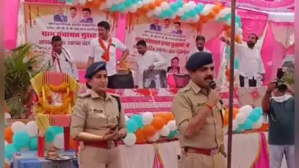 हाटपिपल्या: 'ऑपरेशन त्रिनेत्रम' के तहत गुसट में जनभागीदारी से लगाए गए CCTV कैमरे