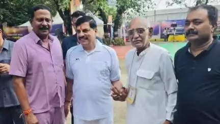 तेंदूखेड़ा: तेंदूखेड़ा विधायक विश्वनाथ सिंह पटेल ने पचमढ़ी में मुख्यमंत्री डॉ. मोहन यादव से की मुलाकात