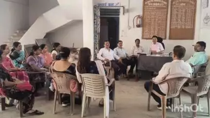 शैक्षिक सत्र के पहले दिन जिला शिक्षा अधिकारी ने किया सघन निरीक्षण अभियान
