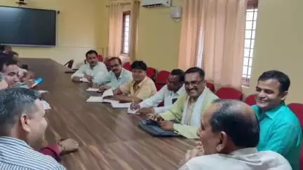 बनखेड़ी: कृषि विज्ञान केंद्र गोविंद नगर में मप्र जन अभियान परिषद की बैठक, जैविक खेती को बढ़ावा देने के लिए बनेंगी समितियां