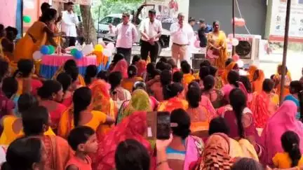 बोध गया: बोधगया के सहदेव खाप में एकता जीविका महिला ग्राम संगठन द्वारा महिलाओं के संवाद कार्यक्रम का आयोजन