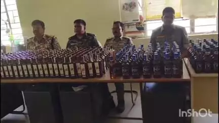 तिसरी: तिसरी पुलिस ने बिहार ले जाई जा रही तस्करी की शराब की खेप गाड़ी समेत की जब्त, दो तस्कर गिरफ्तार