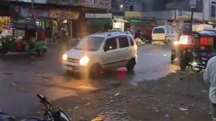 ગોધરા: શહેરના વાતાવરણ માં અચાનક પલટો, વરસાદની શરૂઆત થઈ