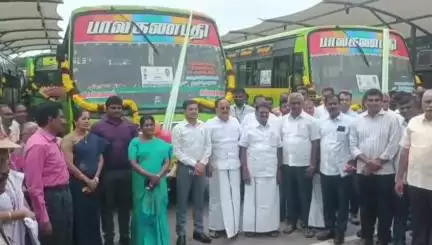 கோவை தெற்கு: காந்திபுரம் பகுதியில் மினி பஸ் சேவை துவக்க விழா ஆட்சியர் பவன் குமார் பேட்டி