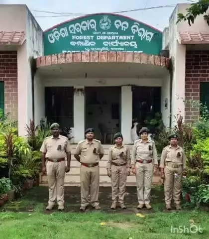 ଜି ଉଦୟଗିରି: ଜି ଉଦୟଗିରି ବନାଞ୍ଚଳ ର କର୍ମଚାରୀ ମାନେ ବିଭିନ୍ନ ନାର୍ଯ୍ୟ ଦାବି ପୂରଣ ନେଇ କଳା ବ୍ୟାଚ୍ ପରିଧାନ କରିଛନ୍ତି