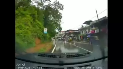 മാനന്തവാടി: ദുരന്തമുഖത്ത് നിന്ന് വിദ്യാർത്ഥിക്ക് അത്ഭുത രക്ഷ, മാനന്തവാടിയിൽ മരം പൊട്ടി വീഴുന്നതിന്റെ CCTV ദൃശ്യം പുറത്ത്