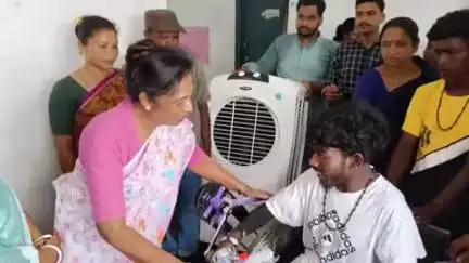 जामा: जामा में विधायक द्वारा शिविर में 72 दिव्यांगों और 120 वरिष्ठ नागरिकों को 23 लाख रुपए के सहायक उपकरण वितरित