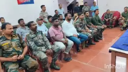 कर्माटांड /विद्यासागर: कर्माटांड़ थाना में विदाई समारोह आयोजित, दो चौकीदारों को सेवानिवृत्ति पर दी गई विदाई