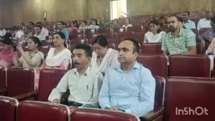 पालमपुर: कृषि विश्वविद्यालय पालमपुर में जिला आपदा प्रबंधन प्राधिकरण कांगड़ा के सौजन्य से प्रशिक्षण कार्यक्रम का हुआ आयोजन