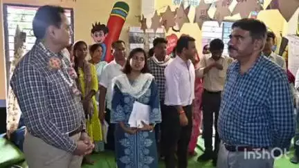 कुरूद: पीपराहीभर्री के मॉडल आंगनबाड़ी केन्द्र पहुंचे एमडी, व्यवस्थाओं का किया अवलोकन